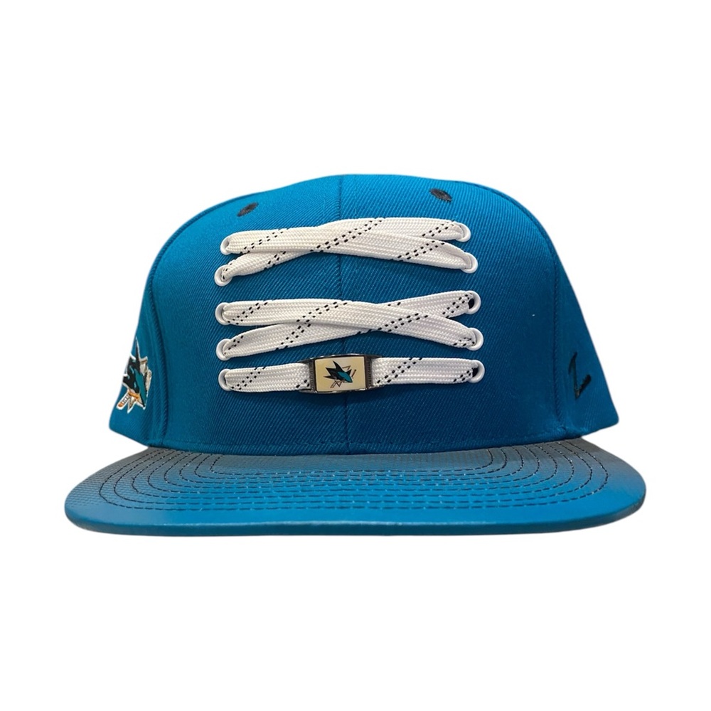 San Jose Sharks Zephyr Lacer Snapback Hat